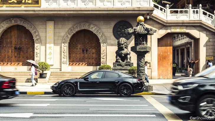 Porsche Lets Taycan Prototype Loose In Shanghai