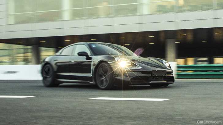 Porsche Lets Taycan Prototype Loose In Shanghai