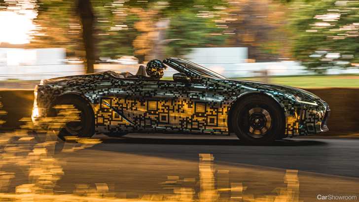 Lexus Stops Short Of Confirming The LC Convertible At Goodwood