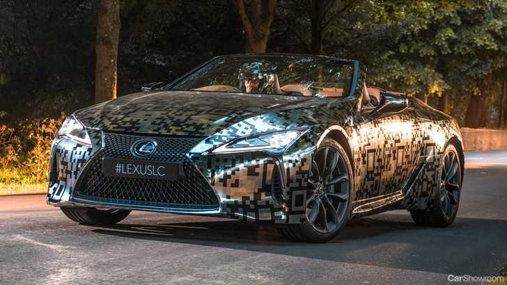 Lexus Stops Short Of Confirming The LC Convertible At Goodwood