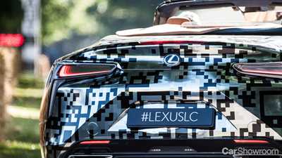 Lexus Stops Short Of Confirming The LC Convertible At Goodwood