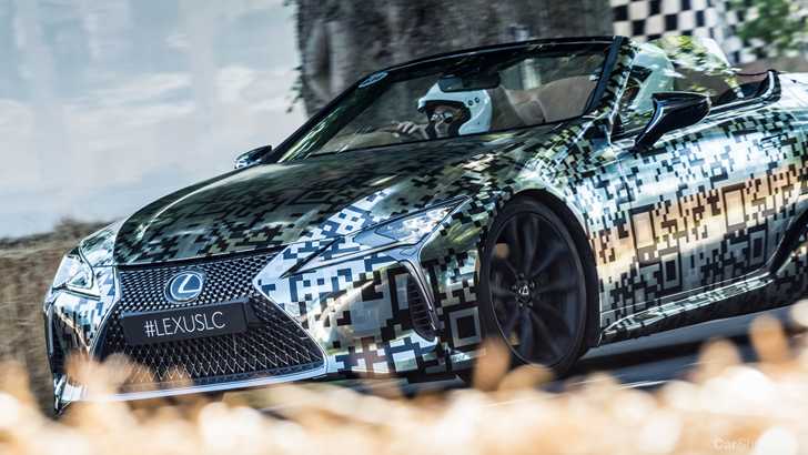 Lexus Stops Short Of Confirming The LC Convertible At Goodwood