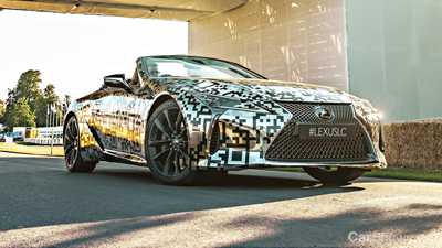 Lexus Stops Short Of Confirming The LC Convertible At Goodwood