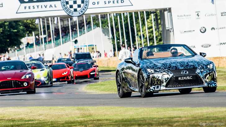 Lexus Stops Short Of Confirming The LC Convertible At Goodwood