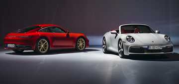 Porsche Reveals All-New Entry-Level 911 Carrera, Cabriolet
