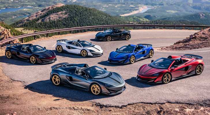 McLaren’s 600LT Pikes Peak Edition Is Obsessed With Gold Wheels