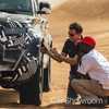 2020 Land Rover Defender Desert Shakedown With Red Cross