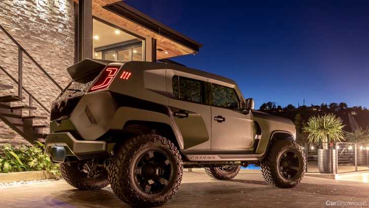 The Rezvani Tank X Is A V8 Nuclear Bunker
