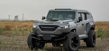 The Rezvani Tank X Is A V8 Nuclear Bunker