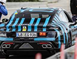 Taycan Prototype Convinces at Endurance Run in Nardò