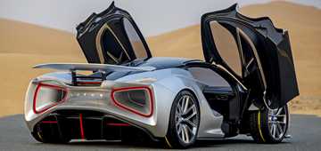 Lotus Evija Looks Even Better Set Against The Rub’ al-Khali