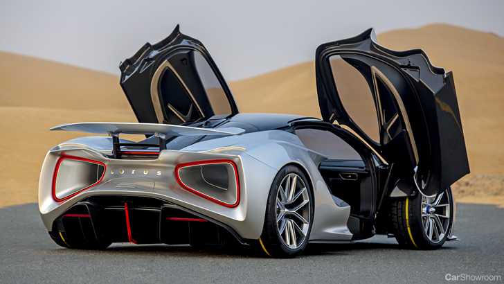 Lotus Evija Looks Even Better Set Against The Rub’ al-Khali