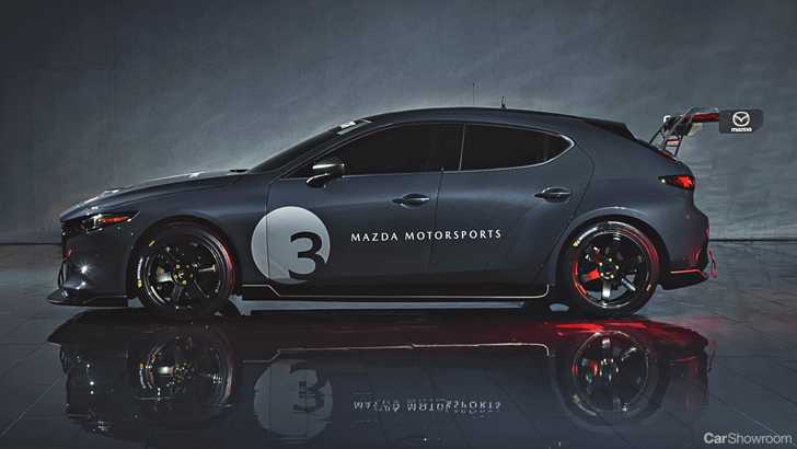 Feast Your Eyes On The 260KW Racing Mazda3 TCR