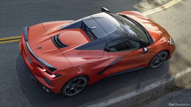 Chevy Outs C8 Corvette Stingray With Folding Hardtop