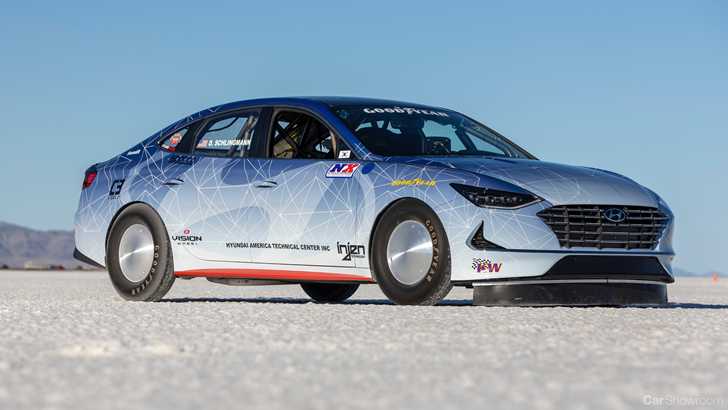 Hyundai Guns For ‘Eco’ Land Speed Record With Nexo and Sonata