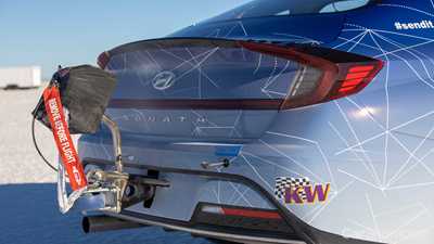 Hyundai Guns For ‘Eco’ Land Speed Record With Nexo and Sonata