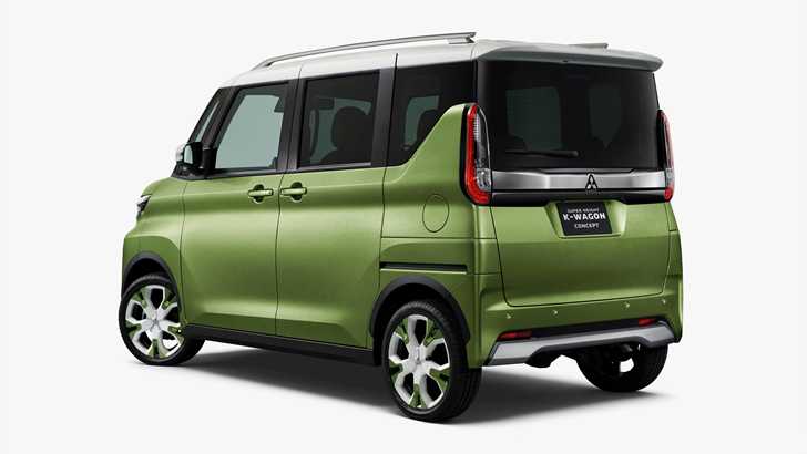 Mitsubishi Shows Off Super Height K-Wagon Concept in Tokyo
