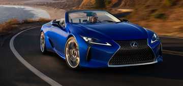 Lexus Reveals The Stunning LC 500 Convertible
