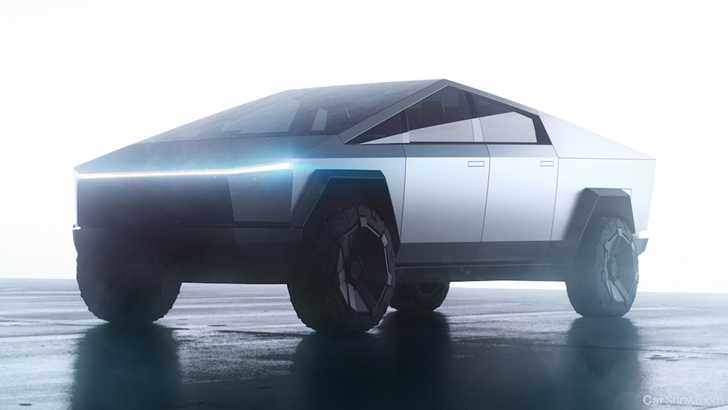 Tesla Unwraps The Sci-Fi Cybertruck In Los Angeles