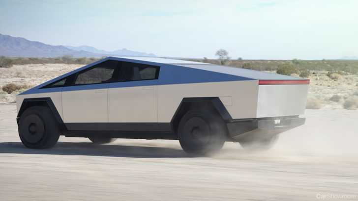 Tesla Unwraps The Sci-Fi Cybertruck In Los Angeles