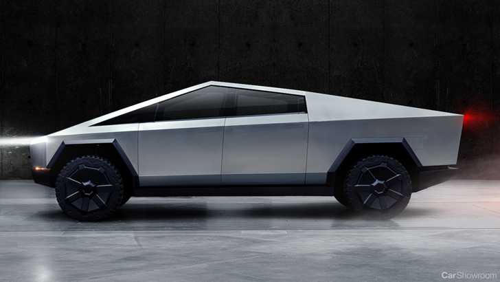 Tesla Unwraps The Sci-Fi Cybertruck In Los Angeles