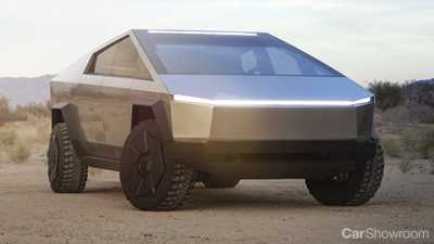 Tesla Unwraps The Sci-Fi Cybertruck In Los Angeles