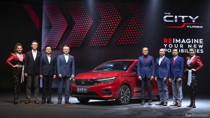 Honda Unveils Almost All-New City Sedan In Thailand