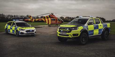 Ford Ranger Raptor and Focus ST Estate Might Join UK Police Force