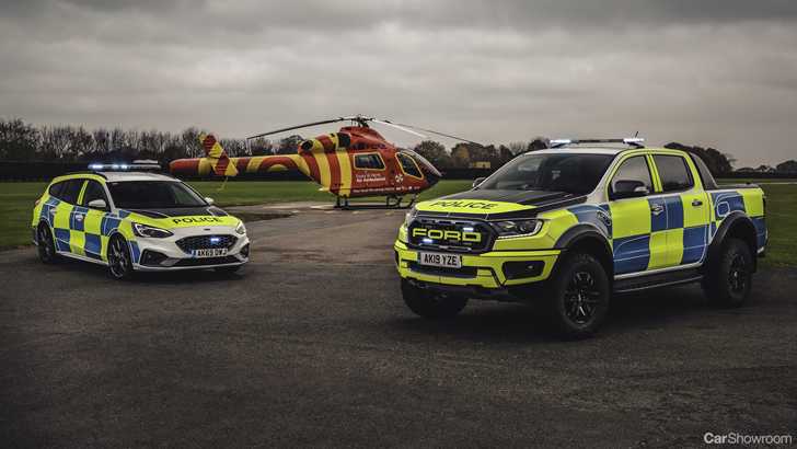 Ford Ranger Raptor and Focus ST Estate Might Join UK Police Force