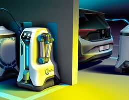 Volkswagen Develops Mobile Robot That Will Charge Up Your EV - Autonomously