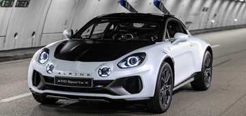 Alpine Debuts Rally-Inspired A110 SportsX Concept In Paris