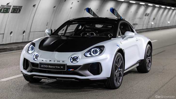 Alpine Debuts Rally-Inspired A110 SportsX Concept In Paris