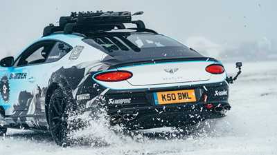 Bentley Wins Bathurst 12 Hour, Wows Crowds At Ice Race