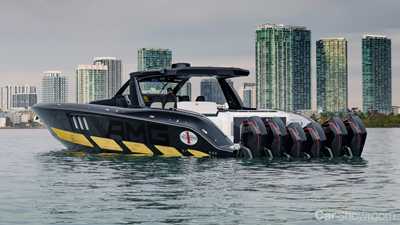 Mercedes-AMG Shows Off 2,013kW Boat And Matching G 63 In Miami