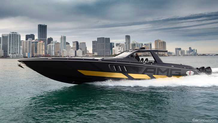 Mercedes-AMG Shows Off 2,013kW Boat And Matching G 63 In Miami