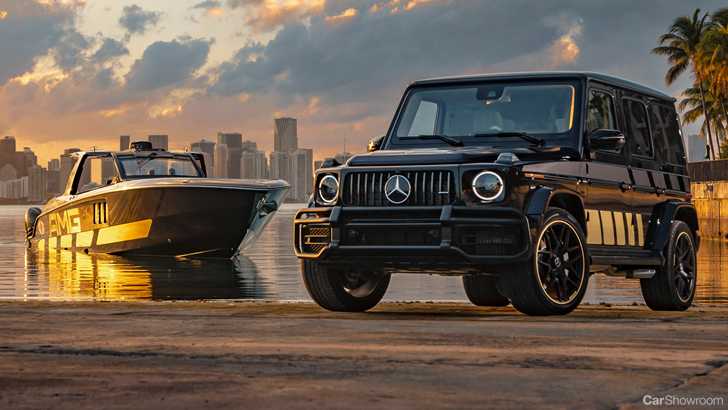 Mercedes-AMG Shows Off 2,013kW Boat And Matching G 63 In Miami