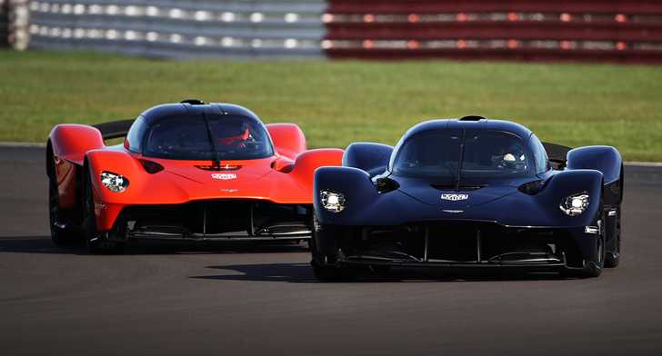 Aston Martin Valkyrie Prototypes Test At Silverstone, Hypercar Race Program On Hold
