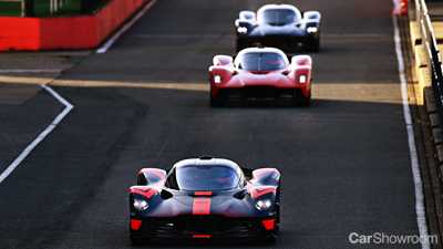 Aston Martin Valkyrie Prototypes Test At Silverstone, Hypercar Race Program On Hold