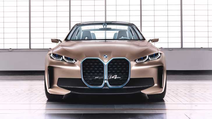 BMW Shows Off Concept i4, Electric Gran Coupe Entering Production In 2021