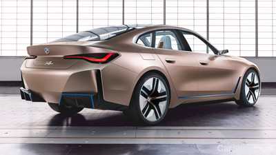 BMW Shows Off Concept i4, Electric Gran Coupe Entering Production In 2021