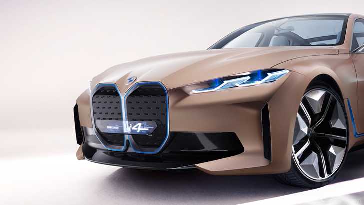 BMW Shows Off Concept i4, Electric Gran Coupe Entering Production In 2021