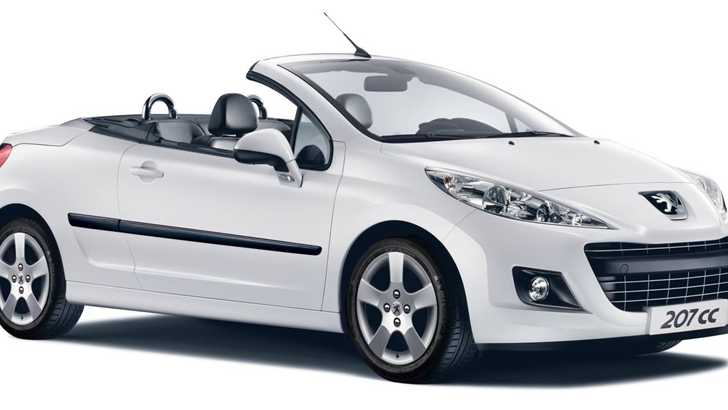 2012 PEUGEOT 207 2D CABRIOLET