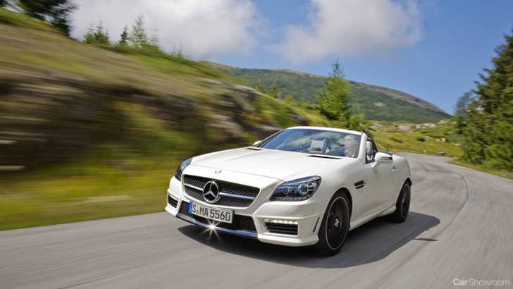 2012 MERCEDES-BENZ SLK 2D CONVERTIBLE