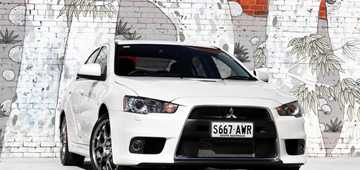 2013 MITSUBISHI LANCER 4D SEDAN EVOLUTION