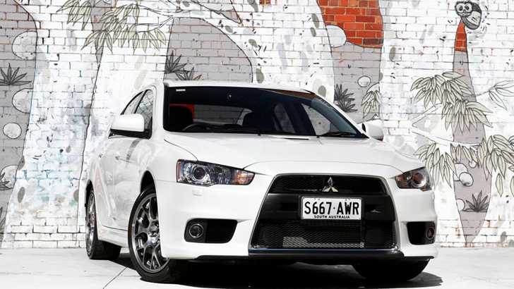 2013 MITSUBISHI LANCER 4D SEDAN EVOLUTION