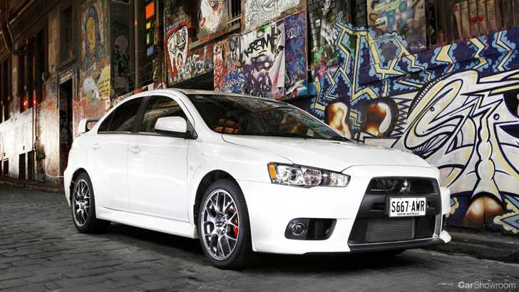 2013 MITSUBISHI LANCER 4D SEDAN EVOLUTION